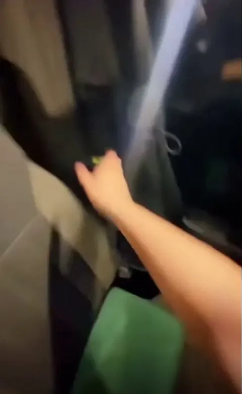 A truck driver’s bedtime routine