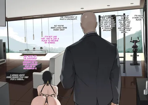 [Artist: Dawalixi] The company president is a maso-pig slut