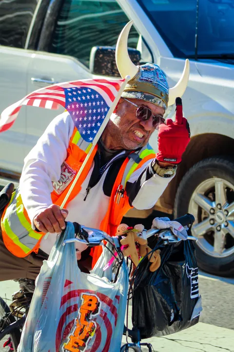 [OC] A protest at the Federal Building in Downtown L.A., where ICE has ramped up kidnappings again