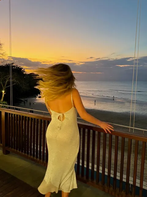 The sun is setting on Mia's time in Bali 🌄