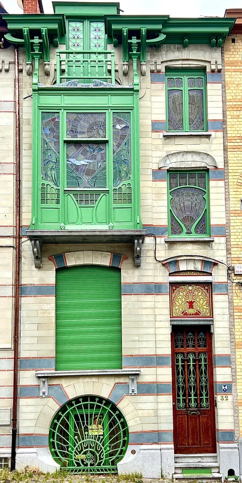 Elements of Art Nouveau architecture in Brussels (1893-1914)