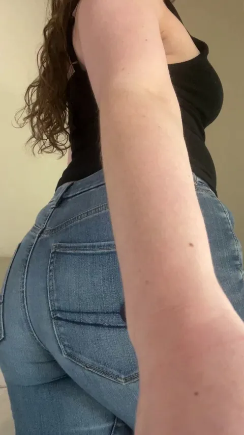 these jeans can fit a lot of ass
