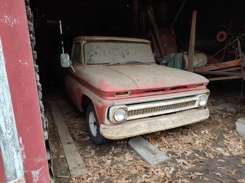 This truck I'm about to buy, parked and forgotten for 26 years.