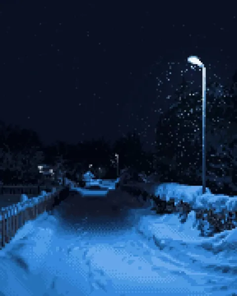 Snowy path