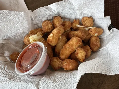 [I ate] fried cheese curds.