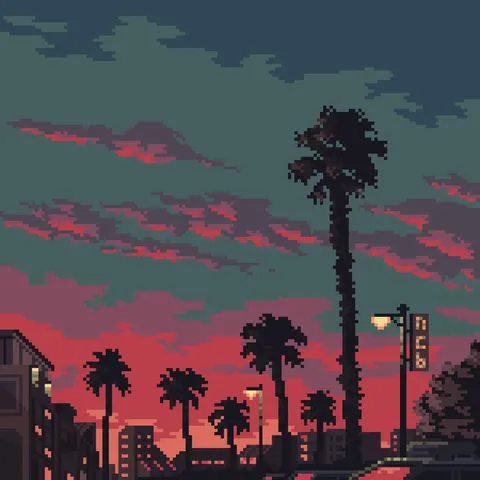 [OC] Palm trees