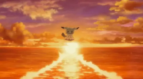 just saw this anime clip of mimikyu crying after seeing their reflection and made me die inside a little :(