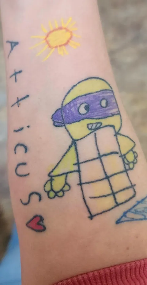 Artwork done in Jackson, TN ART AND HONOR (Tribute to my son)