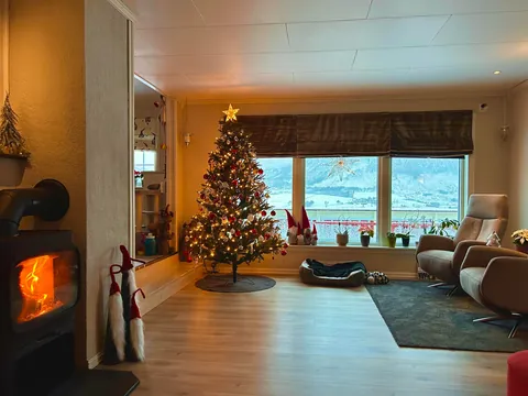 My livingroom by a fjord in Norway