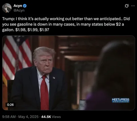 Seriously, where in the US is the gas price below $2 a gallon?