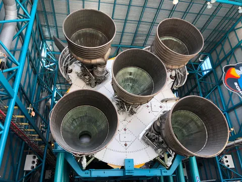 Fun Fact: The Thrust on the Saturn V Engines was so Powerful That Liftoff Rattled Windows in Downtown Orlando, 45 miles away