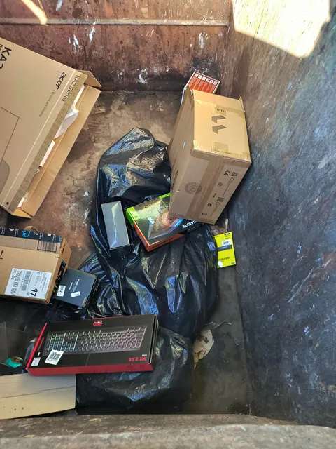 You can bet your ass I climbed into a dumpster to check if it was empty