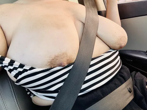 Driving home from the pool