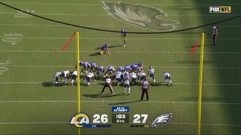 [Highlight] LAR vs PHI - Eagles block the potential game-winning FG and return the ball for a TD