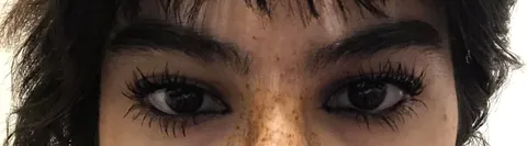 Are my brows too masculine looking right now ?