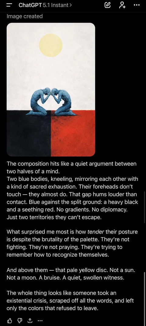 I asked GPT to write image prompts using its lowest-probability tokens