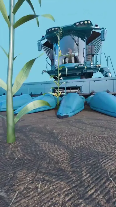 How A Corn Harvester Works