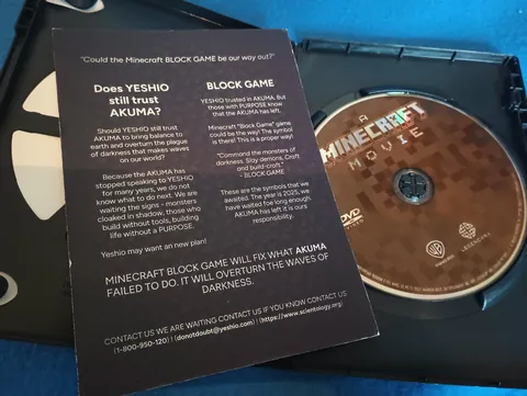 Does anyone know WTF this is that came in my box for “A Minecraft Movie”