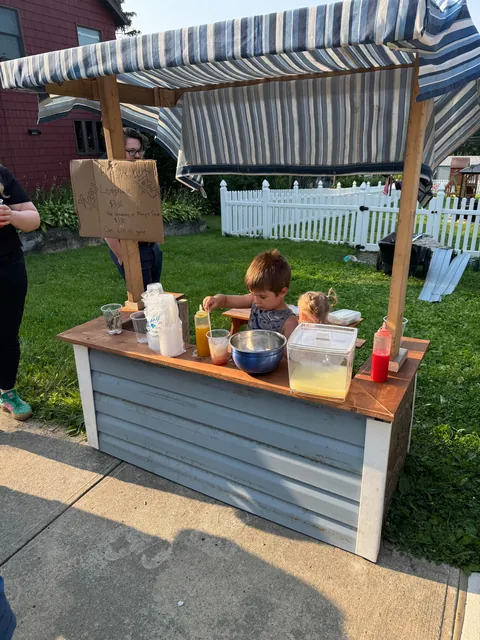 My wife asked if I could build the kids a lemonade stand