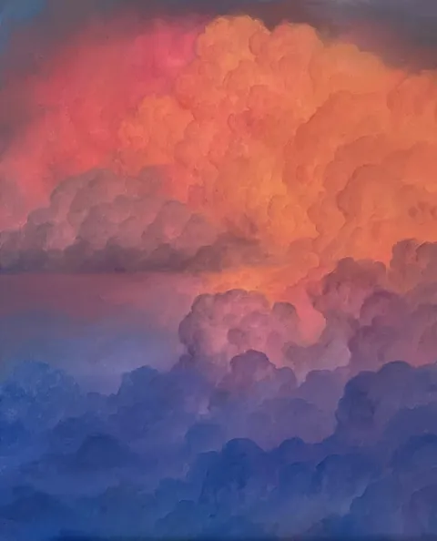 Glory Ascending, HaleyGreco, oil on canvas, 2025