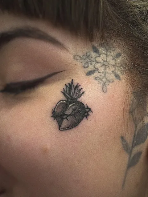 A few facial tattoos i have been trusted with