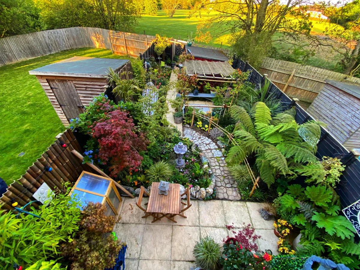 The garden is thriving this year!