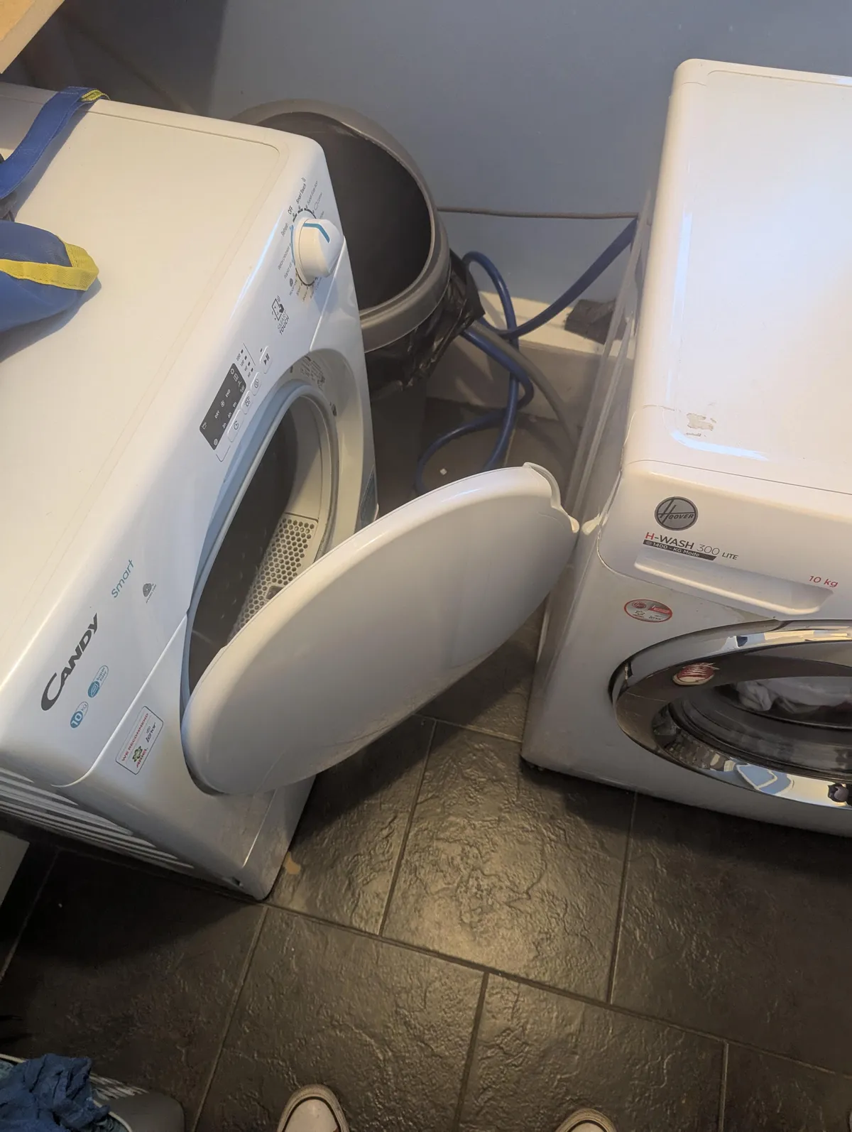 The laundry room layout at my work (care home). And the manager will throw a tantrum if I move anything because (her words) "she's autistic".