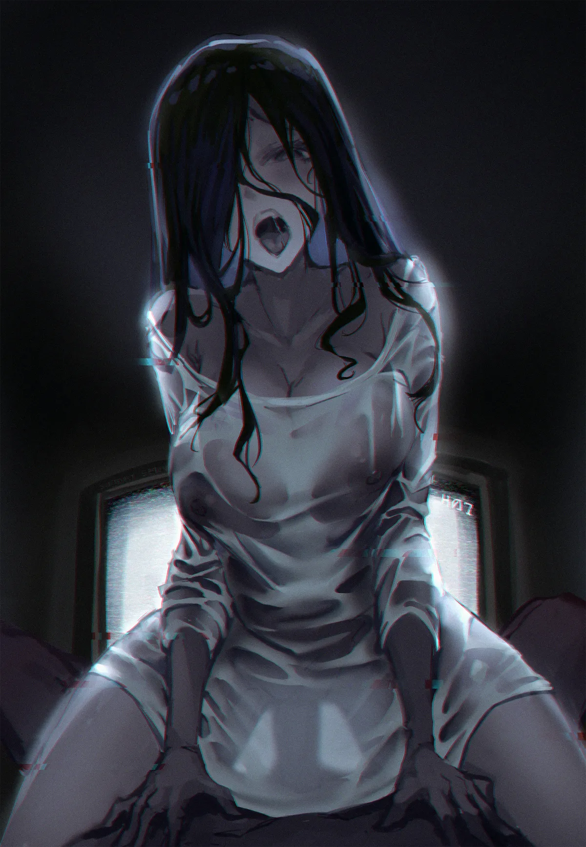 Sadako on top [The Ring] (sunday se7en)