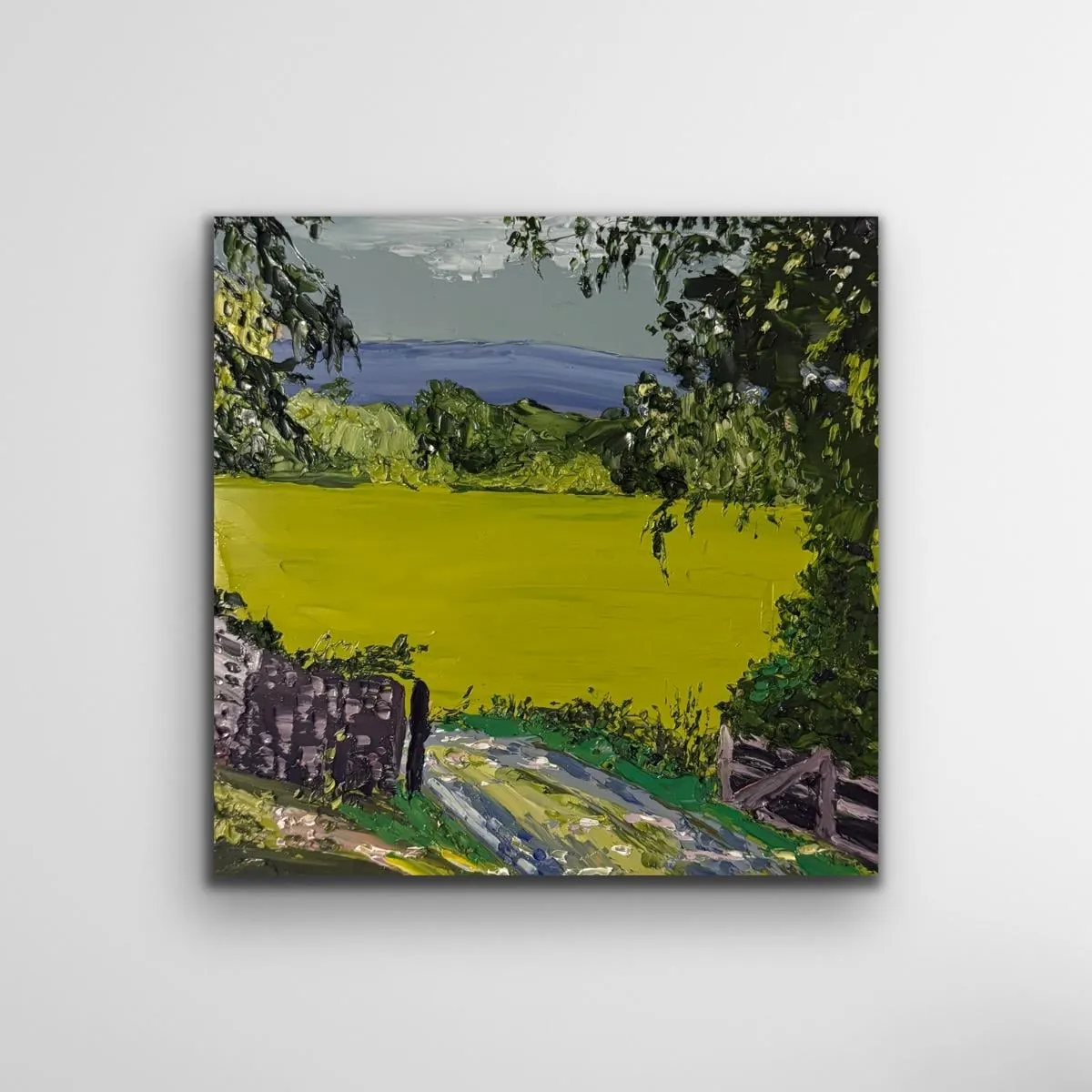 Recently returned from a trip to England and was so inspired by the beautiful scenery. Had to paint from my photos and just wanted to share