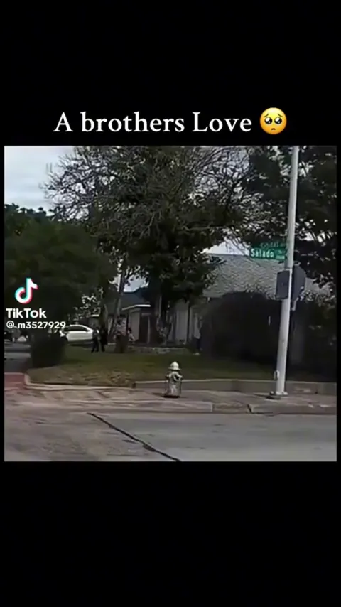 Trying to help his older brother make friends.