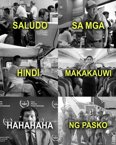 Saludo sa mga frontliners ngayong magpapasko. Don't forget to be kind to them this Christmas week.