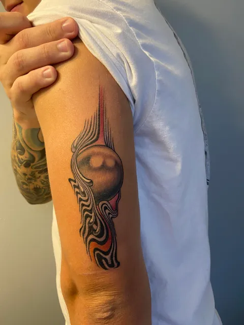 Currents from Tame Impala, by Sean Rhodes of Broadkill Tattoo Company, Milton, DE