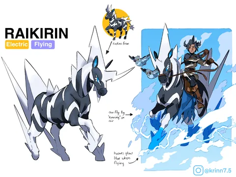 [OC] My take on Unova’s Legend of the Original Dragon