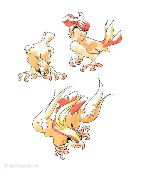 I doodled Kanto Pokemon (OC)
