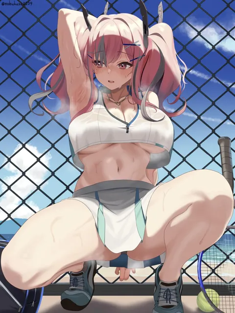 Tired after the first set