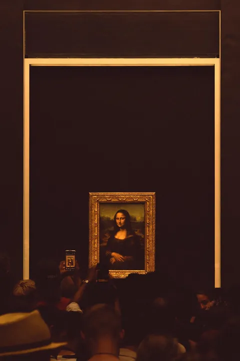 I went to the Louvre (Paris) during golden hour