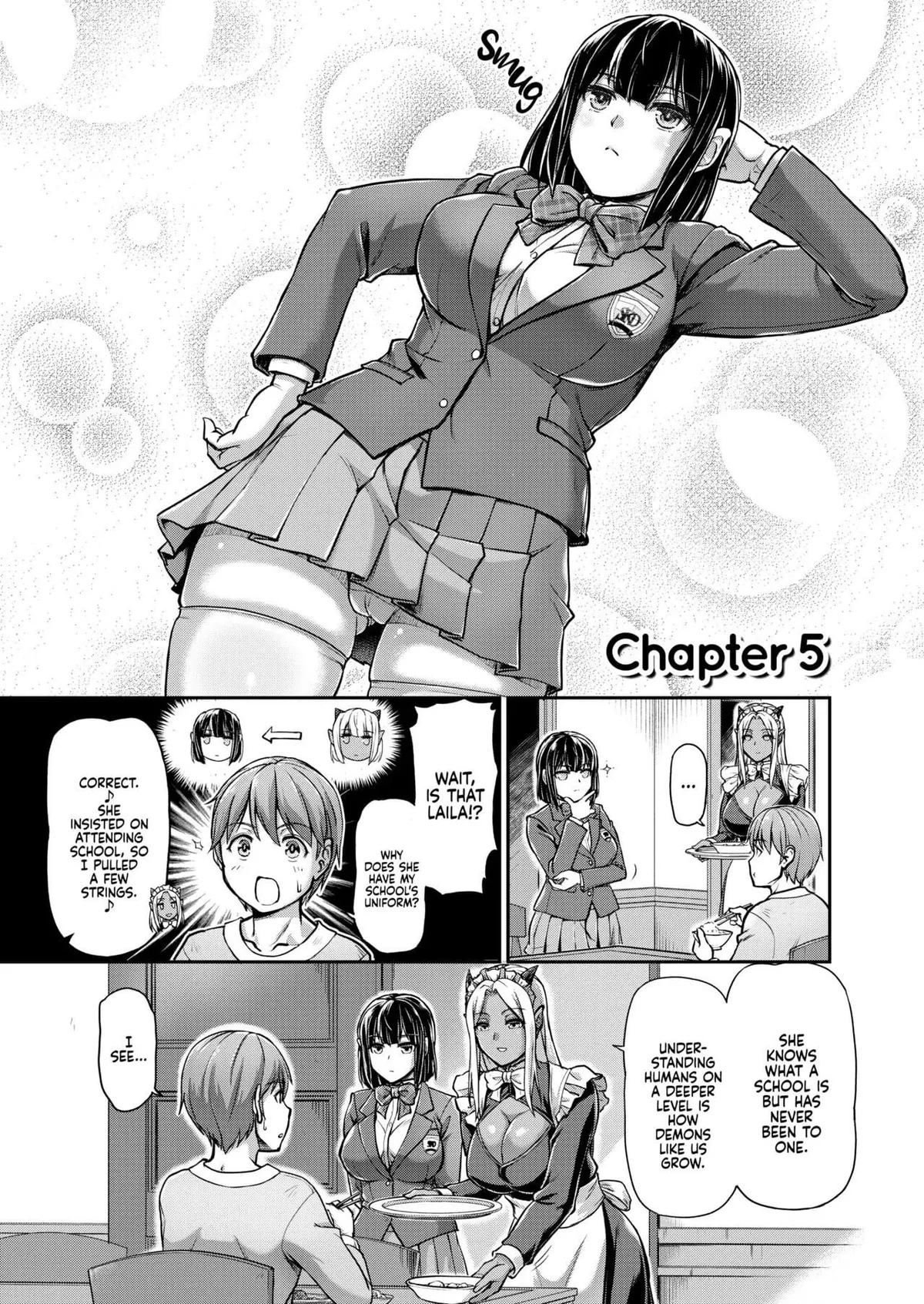 [Urase Shioji] Daily Life at the Monster Girl Manor Ch. 5