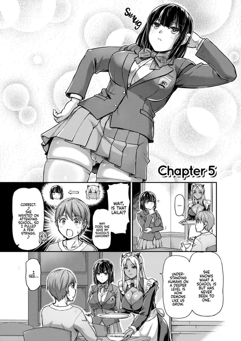[Urase Shioji] Daily Life at the Monster Girl Manor Ch. 5