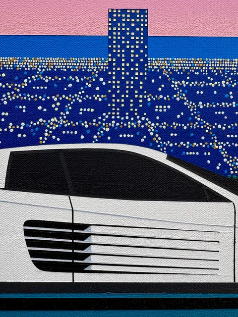 [OC] I can't afford a $30,000 original Hiroshi Nagai painting. I had to make one myself.