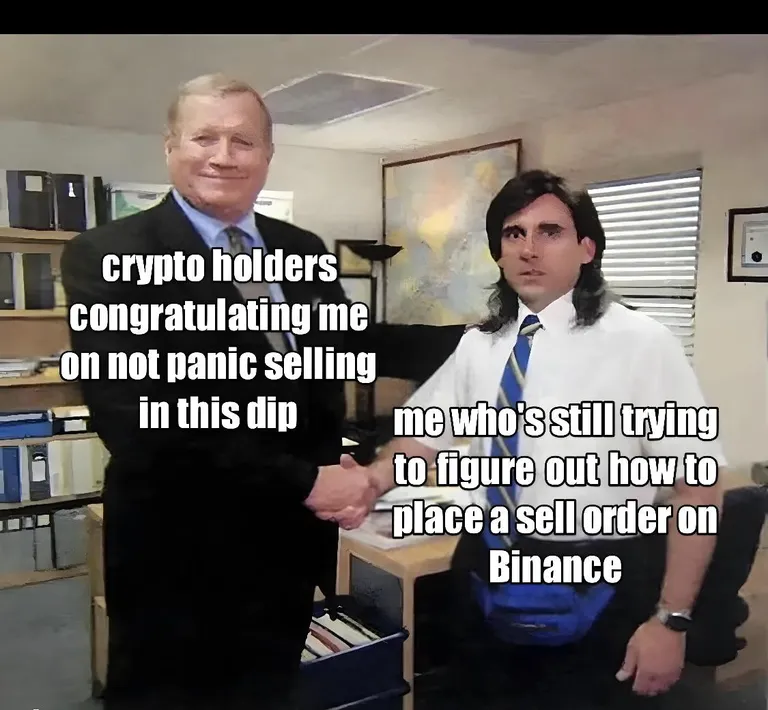 Guys , where’s the dip that was promised ?