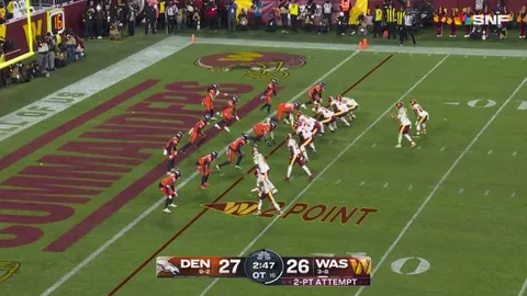 [Highlight] Nik Bonitto swats down game-winning 2-pt conversion attempt