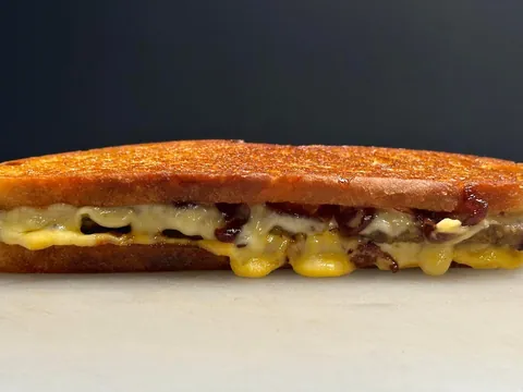 [Homemade] grilled meatball melt