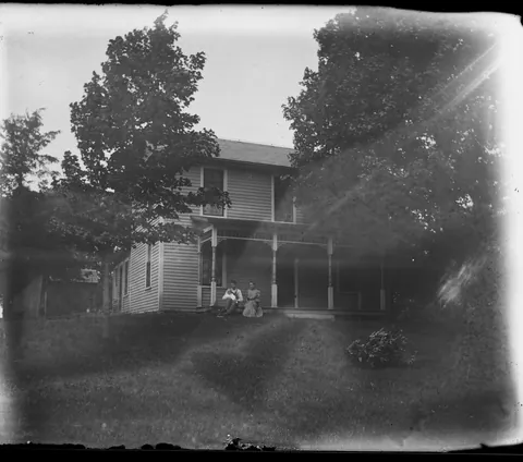 i found a tote full of old dry plate negatives!