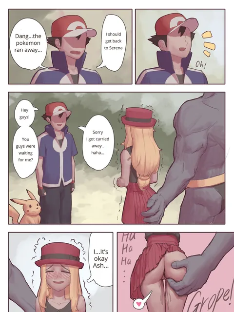 Machamp Used Knock Up!! (Serena) [Wjs07]