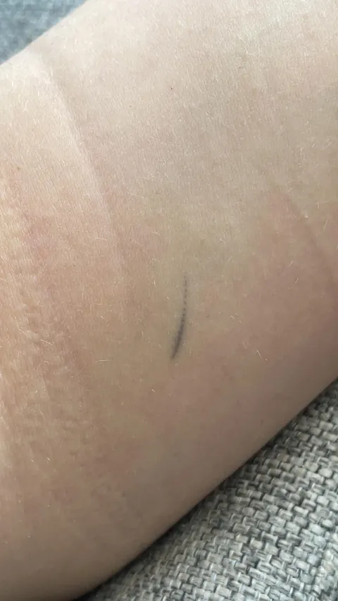 Accidental tattoo during my first session