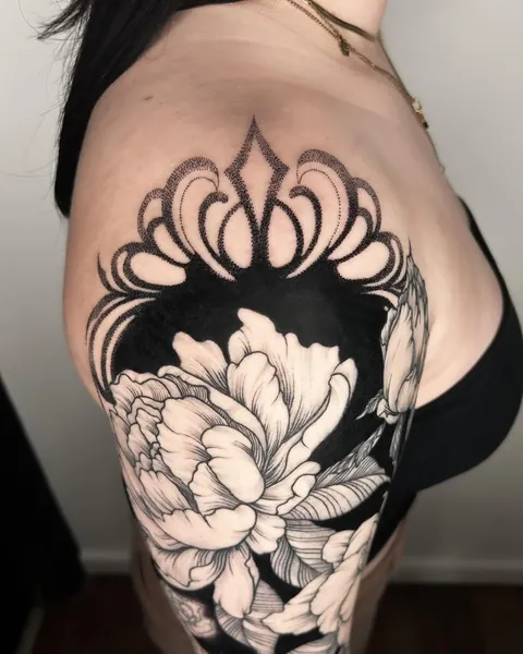 Floral sleeve by Crystal Thorns — Black Atlas Studios, Chicago 🇺🇸