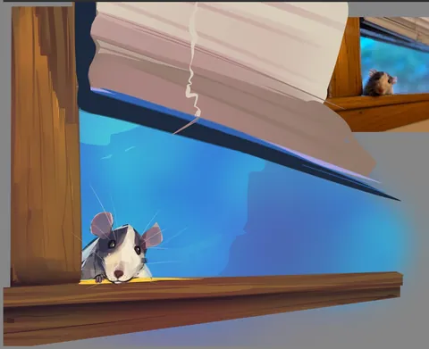 I drew fanart of some rats here