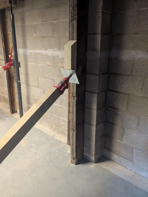 Fixed my bowing basement walls. Still a lot more work to do.