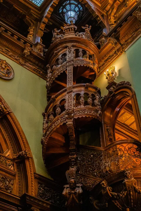 ITAP of a spiral staircase