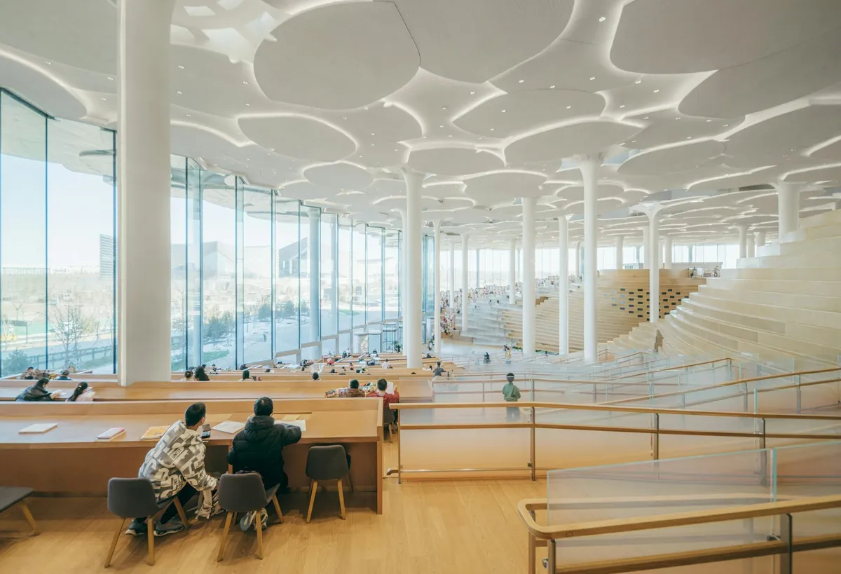 Beijing City Library by Snøhetta, 2024